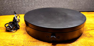 Electric Rotating Display Turntable 22cm Product Photography Video Stand