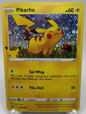 Pokemon Pikachu Holo SWSH039 Black Star Promo - General Mills