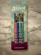 Disney Stitch 6- Pack Pencils