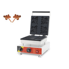 Butterfly Shaped Waffle Maker,Electric Non-stick Butterfly Waffle Baking Oven