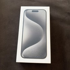 Apple iPhone 15 Pro White Titanium 256GB Model A2848 Empty Box ONLY No Phone