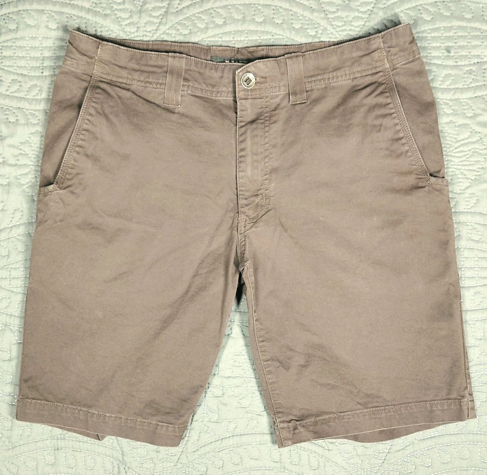 5.11 Tactical Mens Shorts 33 Brown Stretch 6 Pocket Casual Outdoor Hiking Work