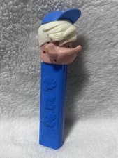 Vintage Pez Dispenser No Feet Boy With Blue Hat Pez Pal 2.6 patent 2,620,061