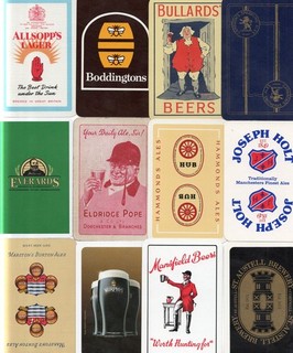 12 x OLD & NEW "British Brewery Various" SINGLE Play Cards #01