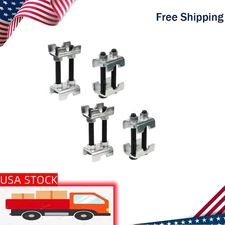 New 4pc 2-Way Adjustable Lift Or Lower Spring Spacer Coil Spring Compressor Set