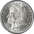 1880-S Morgan Silver Dollar PCGS MS64 Blast White - STOCK