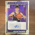 Panini 2025-26 Donruss Maxime Raynaud RC Auto Elite Signatures #ES-MXR 37/49