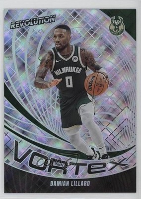 2023-24 Panini Revolution Vortex Cosmic 70/99 Damian Lillard #31 in5