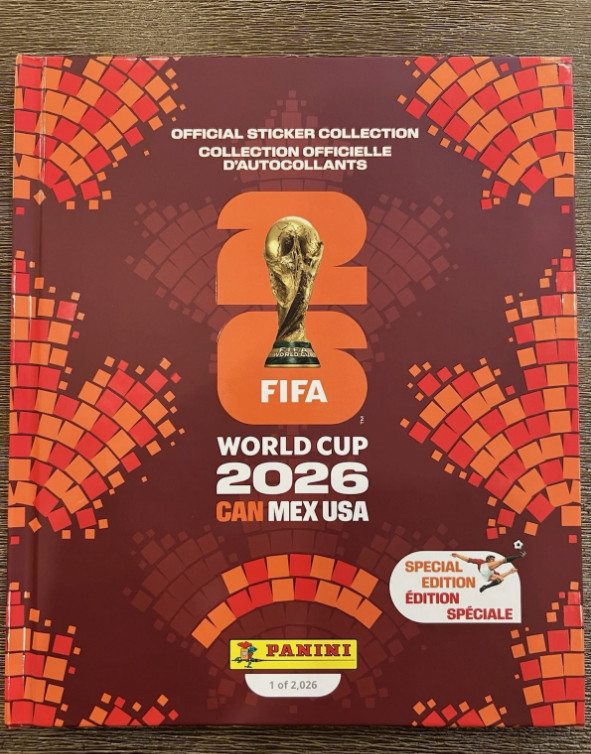 Special Edition 2026 FIFA World Cup  Canadian Panini Sticker Album NEW