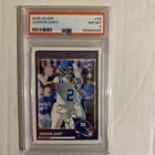 2025 score Jaxson Dart. PSA 8