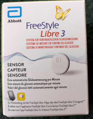 freestyle libre3 sensor