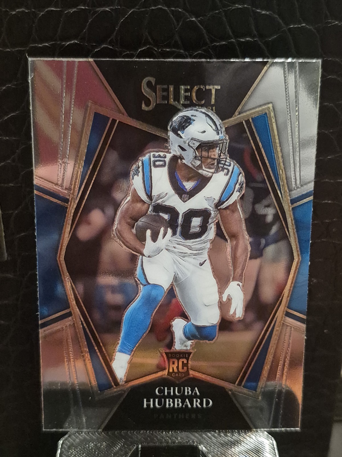 2021 Panini Select CHUBA HUBBARD Rookie Premier Level #176 RC