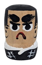 Creative Kokeshi Doll 3" Saigo Takamori 'The Last Samurai' Motif, Japanese Craft