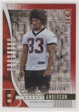 2019 Panini Absolute Rookie Red Squares /100 Rodney Anderson #149 0t2