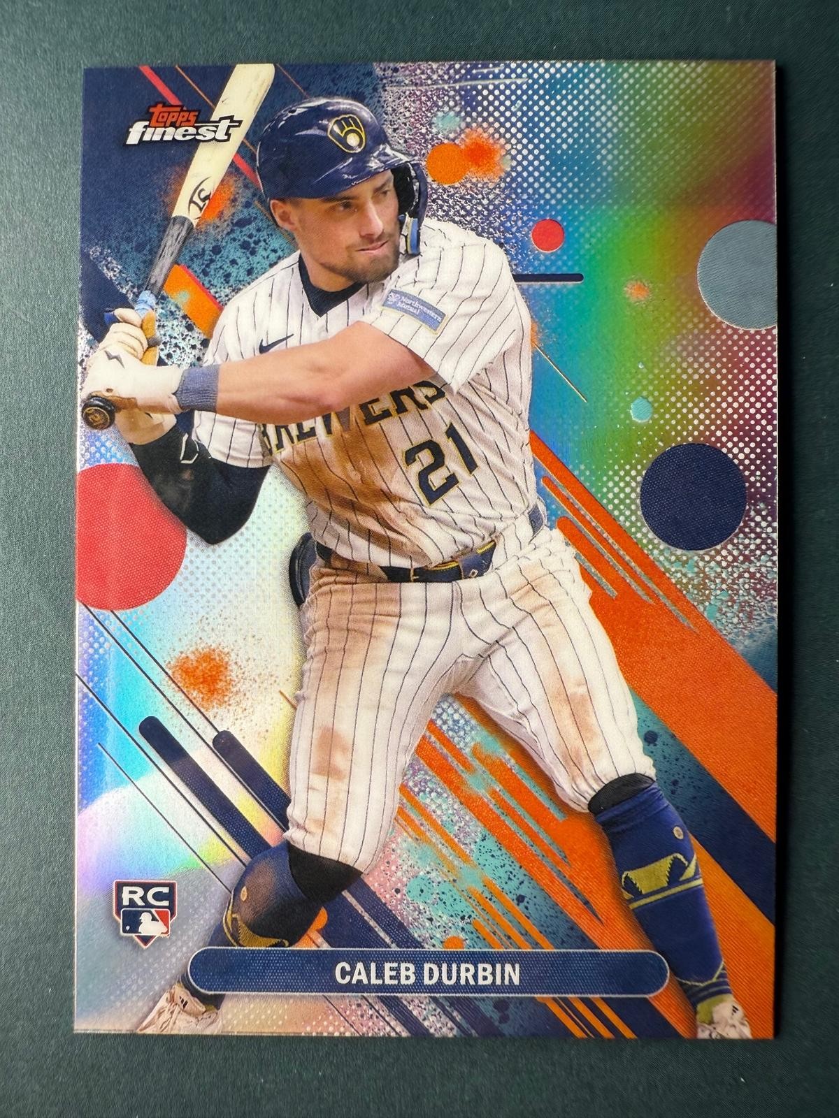 2025 Finest #80 Caleb Durbin Refractor