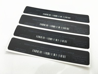 Großhandel 5Pc Ersatz Rückseite Aufkleber Etikett für Playstation PS4 Controller