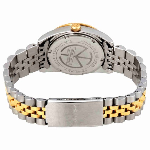 Mathey-Tissot Mathey III Quartz Crystal Green Dial Ladies Watch D810BV - 第 3/3 張圖片