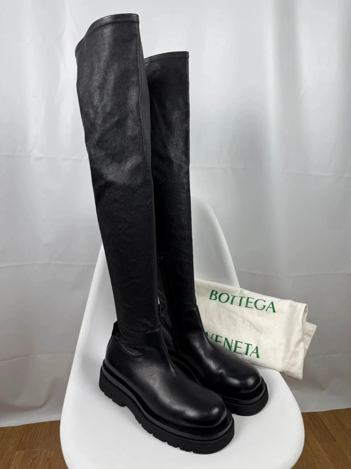 Bottega Veneta — Bottega Veneta Lug Sock Boots size 41