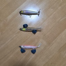 Megabass Topwater Lures Set of 3 Fishing Tackle New Condition