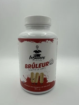 90 Gélules Brûleur De Graisse - À Base De Thé Vert - Inshape Nutrition - 05-2028 - Photo 1/4