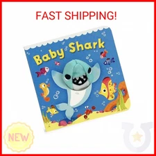 Baby Shark Finger Puppet Board Book, Gifts for Birthdays, Baby Showers, Little S