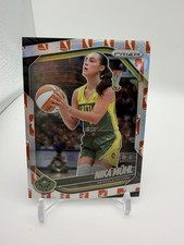 2025 Panini Prizm WNBA - Nika Muhl #127 WNBA Logo Prizm Dicks Exclusive Storm