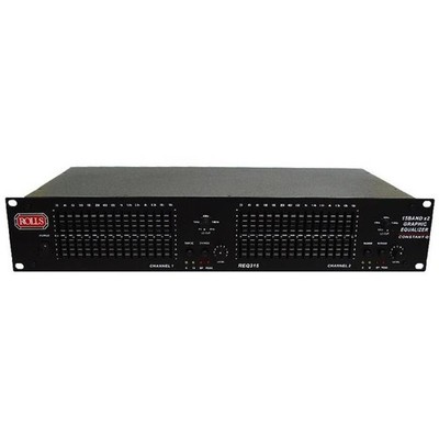 Rolls REQ315 Dual 15 Band Constant Q Graphic Eq