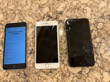 IPHONES- Lot Of 3 iPhones As Pictured