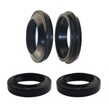Dobest Motorcycle Shock Absorber Oil Seal - Size 41mmx53mmx8mm For Various Suzuki Models (Black)