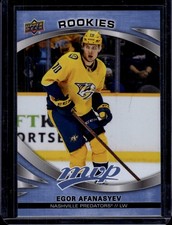 2023-24 Upper Deck MVP Ice Battles #245 Egor Afanasyev Nashville Predators