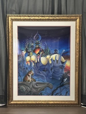 Tim Cantor ''Eminence'' Signed Limited Edition Serigraph 191/298 Framed 54.5''x44''