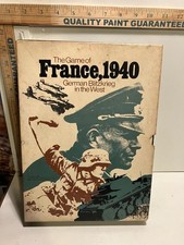 FRANCE, 1940 BOARD GAME by AVALON HILL (1972) - COMPLETE