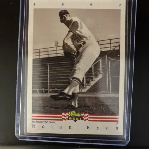 1992 Classic Best Baseball Nolan Ryan Promo #PR1