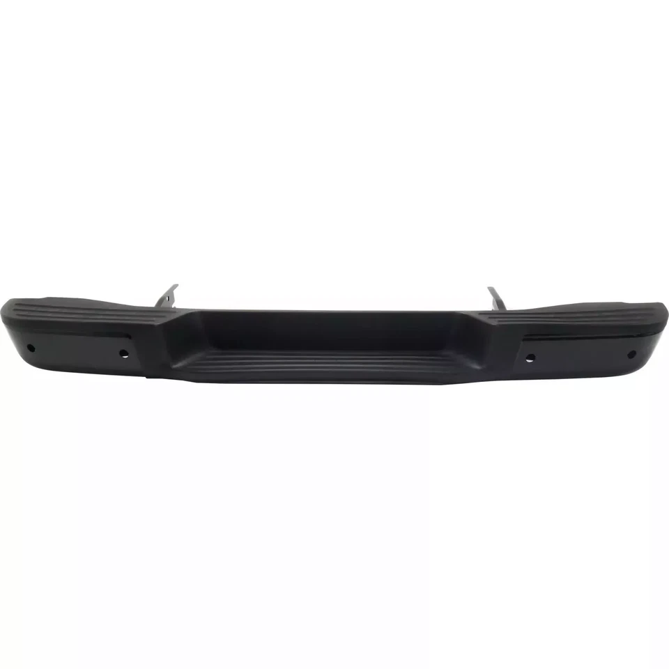 Black Rear Bumper Assembly W/ Park Fit For 2012-2021 Nissan NV1500 NV2500 NV3500 - Image 2 of 4