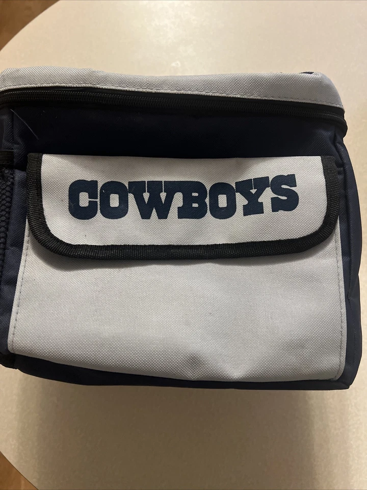 Dallas Cowboys NFL Bolsa de Almuerzo Aislada Refrigerador FOCO Paquete de 6 Foto 2 de 4