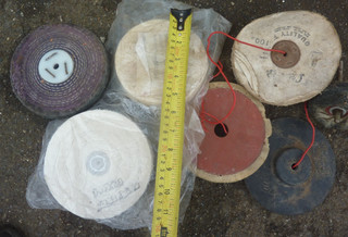 Job Lot of Workshop Buffing and Polishing Wheels
