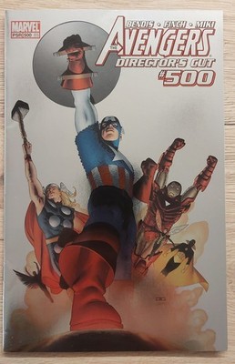 Avengers (1998) #500 Directors Cut Marvel Comic 2004 FOIL Cover CASSADAY B4P3