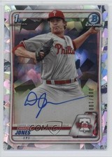 2020 Bowman Chrome Prospects Atomic Refractor /100 Damon Jones #CPA-DJ Auto 03j5