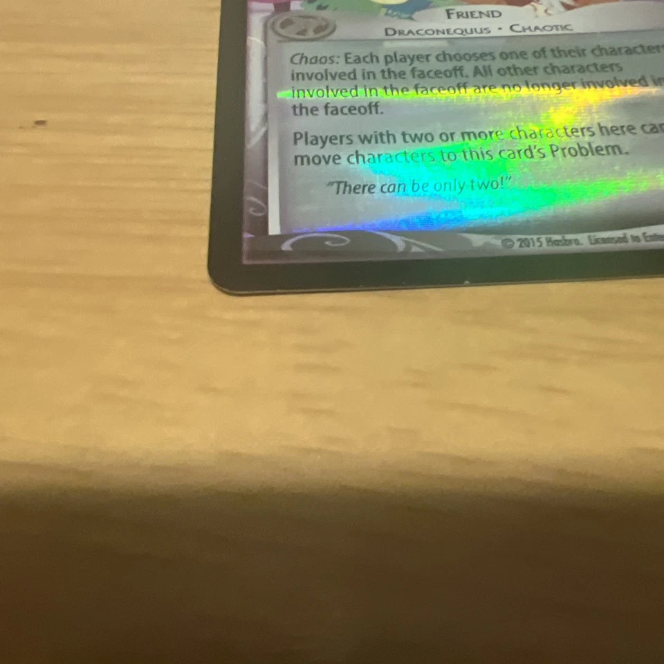 My Little Pony CCG Discord Plus One Equestrian Odysseys SR #66 - Image 2 of 4