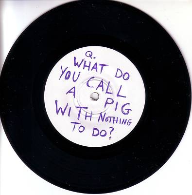What Do You Call A Pig With Nothing 7 INCH VINYL PUNK