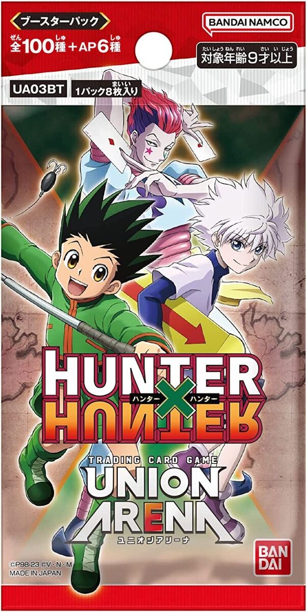 Union Arena Hunter x Hunter Booster Box UA03BT Japanese Card Union Arena Hunter x Hunter Booster Box UA03BT Japanese Card