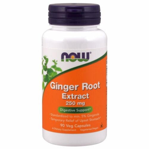 Ginger Root Extract 250 mg 90 Vcaps By Now Foods - Picture 1 of 1
