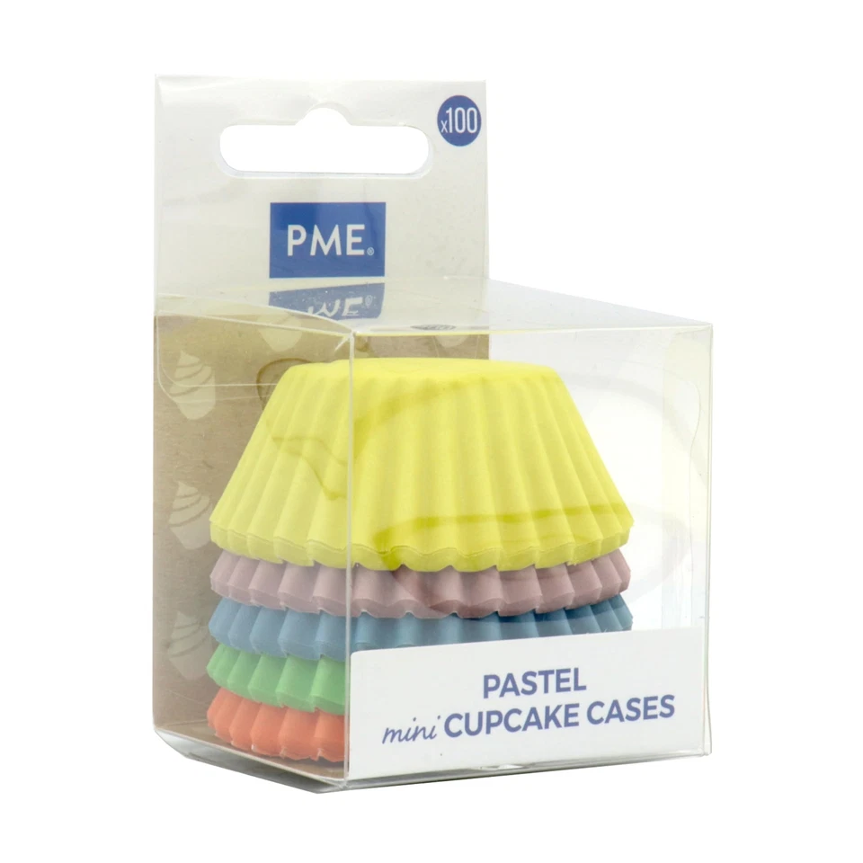 - Caissettes à Cupcakes en Papier Pastel Miniatures Lot de 100 - Photo 2/4