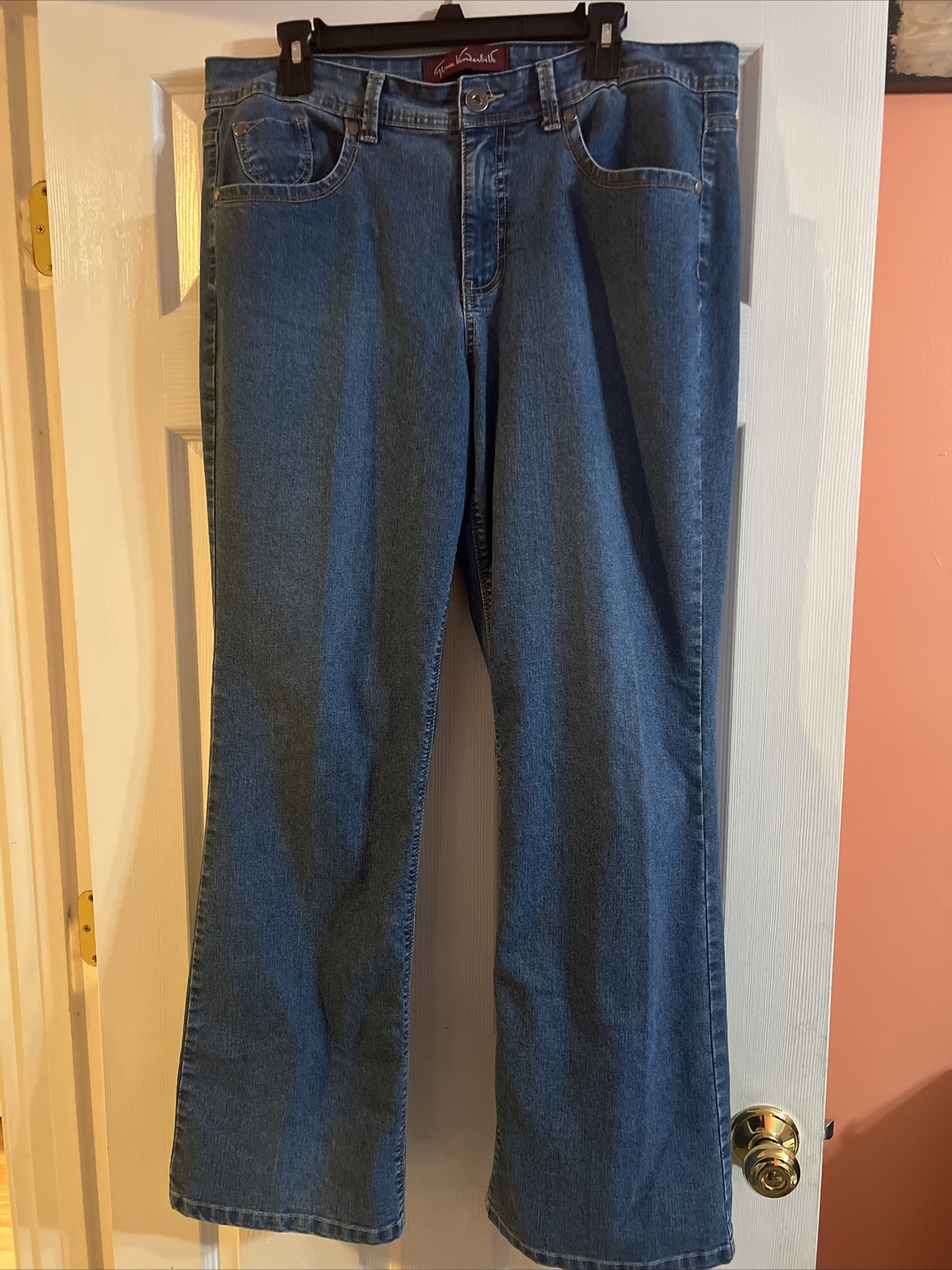 Gloria Vanderbilt Size 16 Women's Blue Denim Jeans