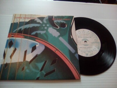 dire straits so far away UK 7''VINYL SINGLE DSTR 9 
