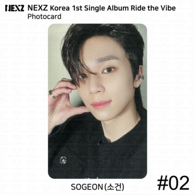 NEXZ Korea 1st Single Album Ride the Vibe Official Photocard NEXZ Korea 1st Single Album Ride the Vibe Official Photocard