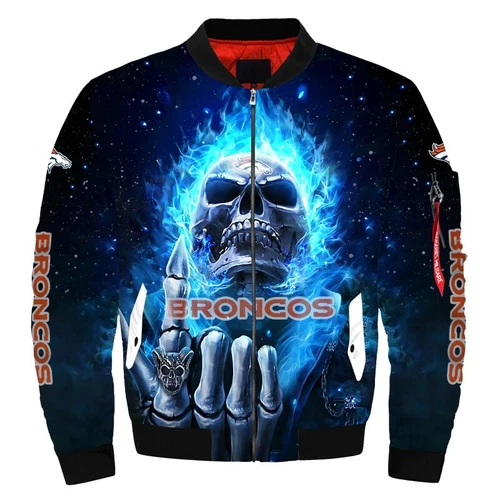 Denver Broncos Men's Flight Bomber Jacket