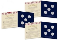 KING CHARLES III 2023 British Isles Complete Coronation 50p Collection 15 coins