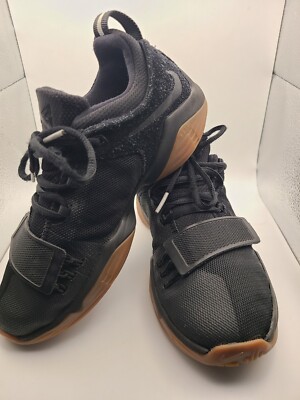 Strap Pg1 Shoes Nike PG1 (GS) Paul George Basketball Shoes Black