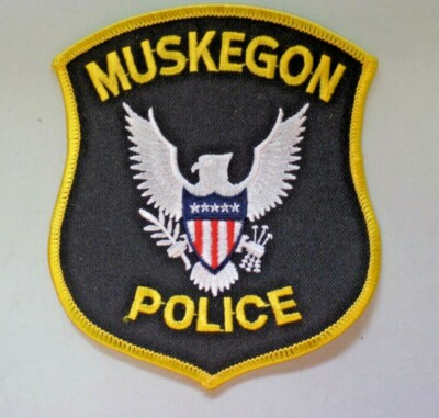 #ad #ad Vintage Muskegon Police Michigan Patch Unused NOS 5929 $14.95